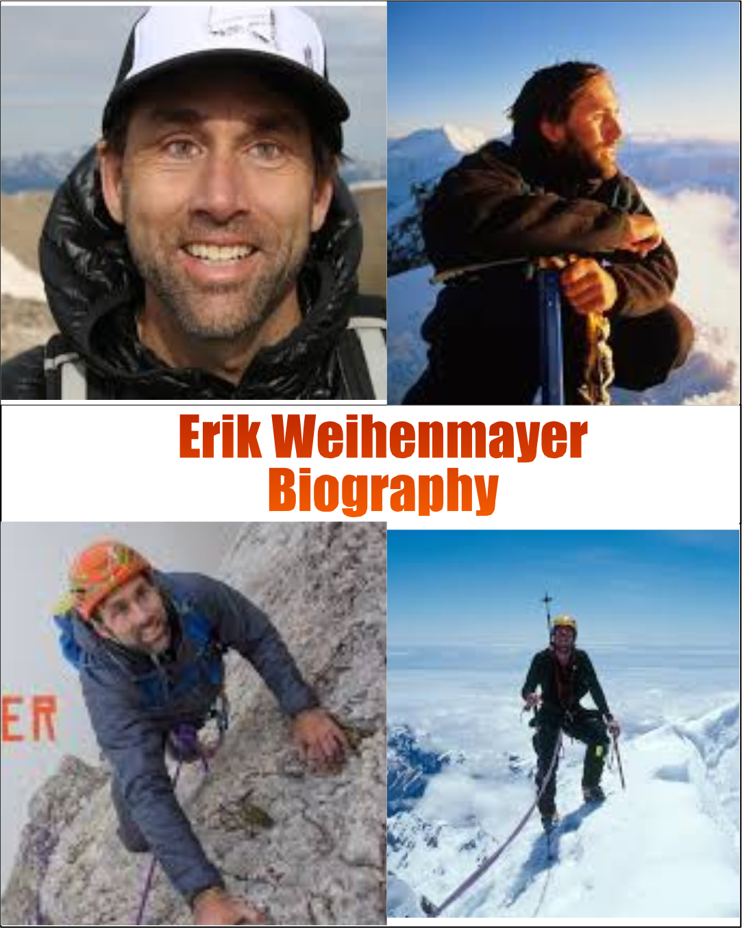 Erik Weihenmayer Biography